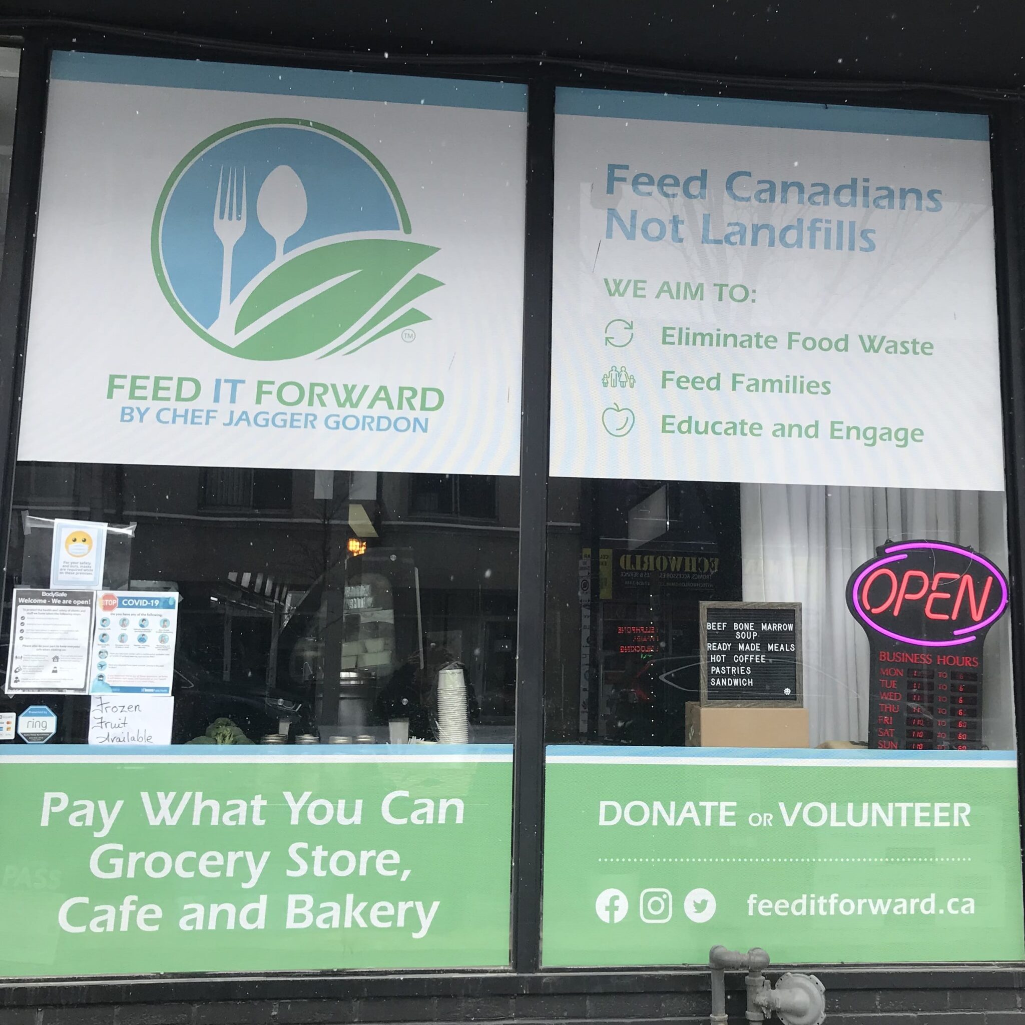 Feed It Forward – Feed Canadians, Not Landfills
